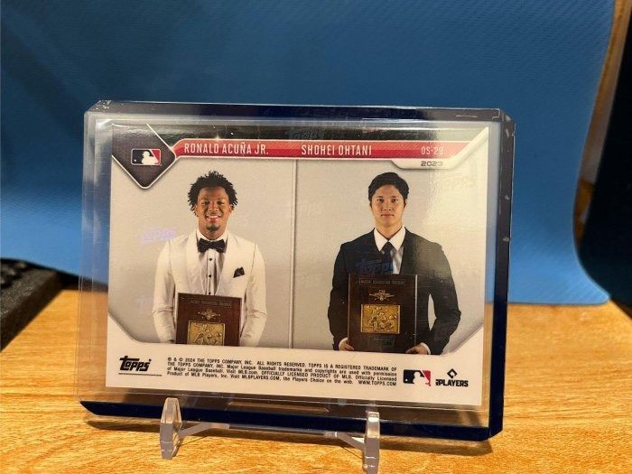 [球員卡] [MLB] Topps Now 大谷翔平 / Ronald Acuna Jr MVP頒獎典禮紀念卡 照片瀏覽 2