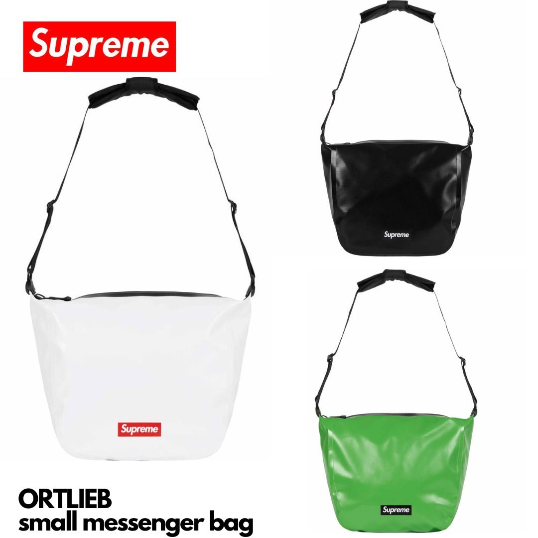 Supreme Ortlieb Small Messenger Bag 黒 - バッグ