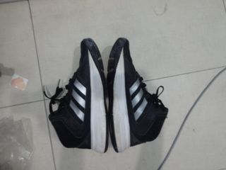 Adidas Mens  Black White Basketball Shoes ART AQ1362