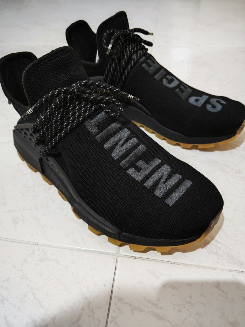 Hu nmd black gum online