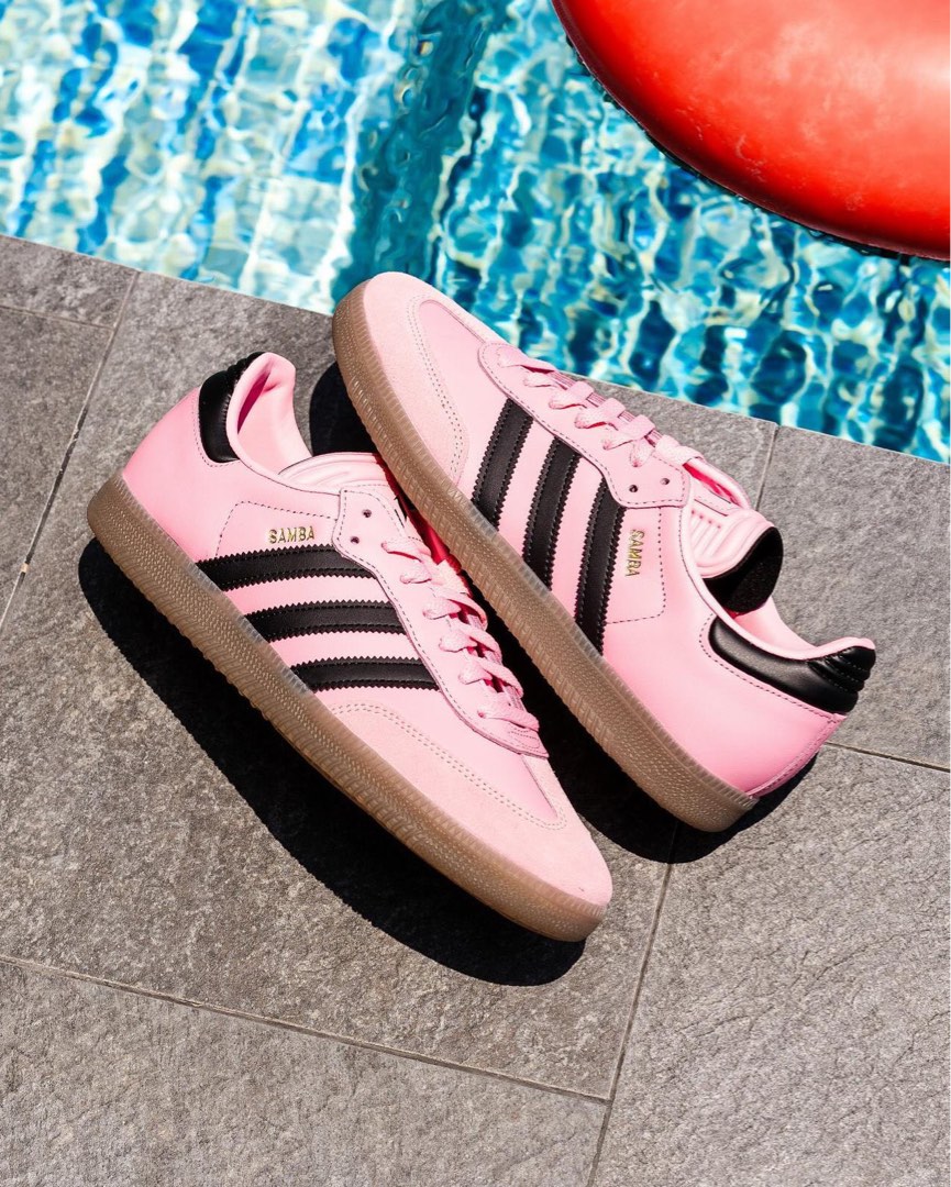 Adidas Samba Messi / Inter Miami / Samba Pink, Men's Fashion, Footwear ...