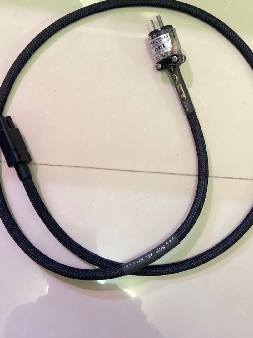 売切り】AET 電源ケーブル PSE-018HR 通ず PSE320HR 美品