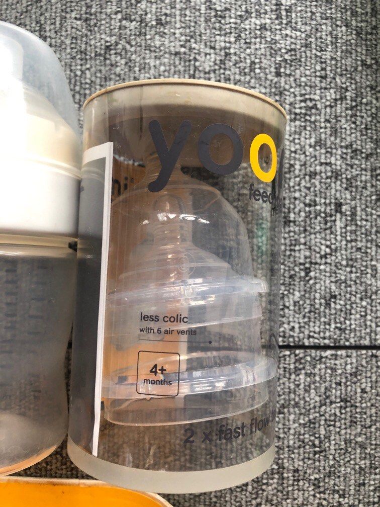 baby bottle (Category: Breastfeeding & Bottle Feeding) located in Manila. Submitted by earlybrd (Listing ID 1296915698, Image 3). Description: take all total of 6 pcs 2 used bottles 2 new bottles 2 new nipples .