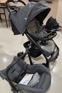 Brand new Joie Muze LX stroller with Juva Car seat 