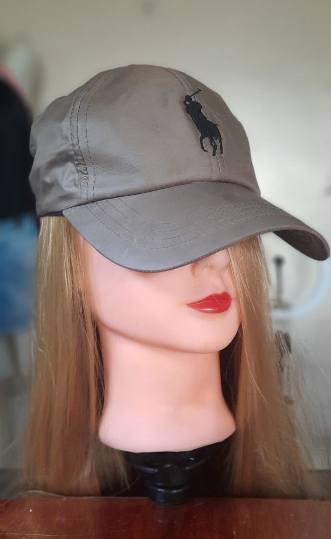 Brown cap high quality Made in Cambodia (Category: Hats & Beanies) located in San Juan City. Submitted by styleluxeonlineshop (Listing ID 1297063388, Image 1). Description: very lightweight no flaws, needs washing color light brown with big logo adjustable closure snap.