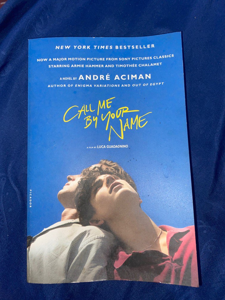 Call me by your name book, Buku & Alat Tulis, Buku di Carousell