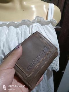 Carrhart leather trifold