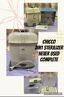 Chicco 2in1 sterilizer