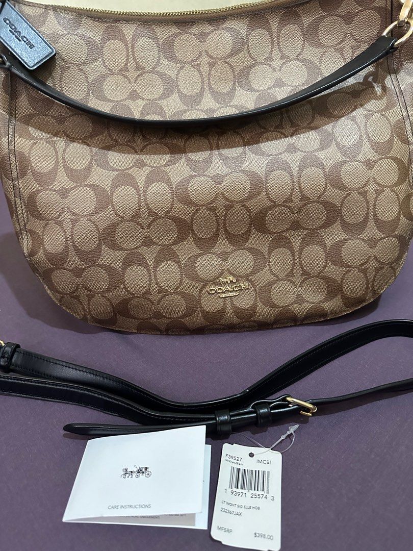 Coach signature elle hobo discount