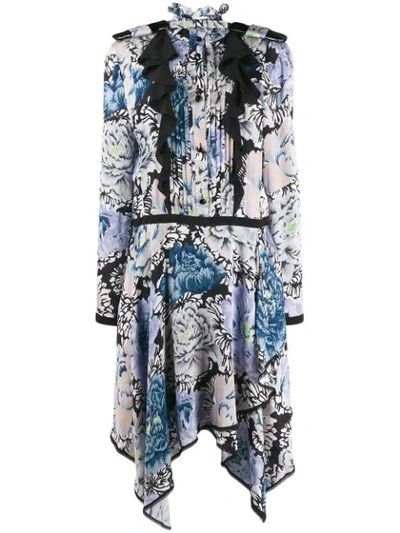 Coach Pleated Dress With Kaffe Fassett Print, Women's Coach Pleated Dress With Kaffe Fassett Print, Women's