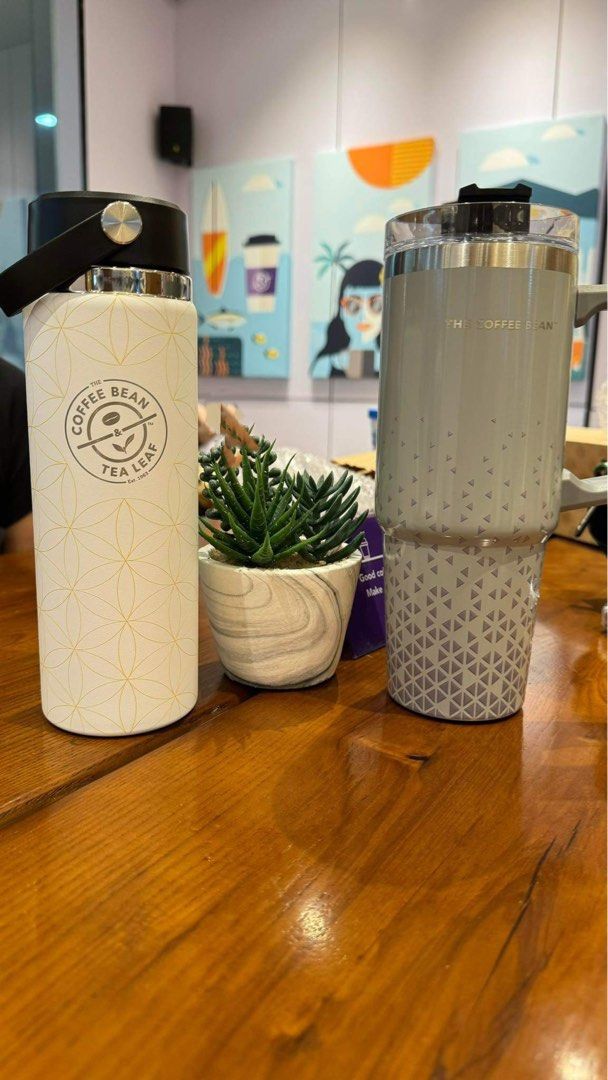 Coffee Bean & Tea leaf (Category: Water Bottles & Tumblers) located in Manila. Submitted by timothy_28 (Listing ID 1297015977, Image 1). Description: Coffee Bean & Tea leaf Limited Edition Tumbler *Starlight - 799 *Day Dream - 799 *Gold Rush - 799 Brandnew w/ box .