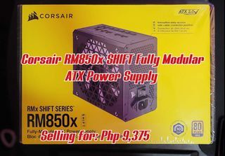 Corsair RM850x SHIFT Fully Modular ATX Power Supply