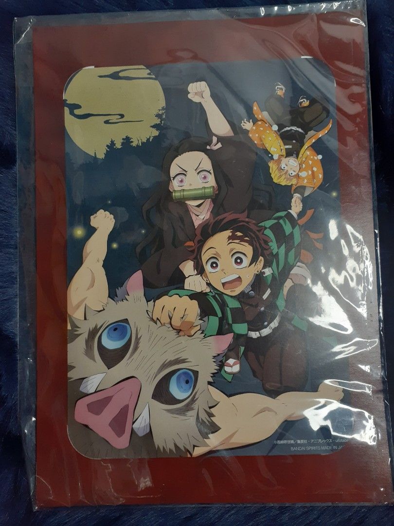 Demon Slayer Mini poster cardboard (Category: Art & Prints) located in Manila. Submitted by yolkiesell (Listing ID 1277676784, Image 1). Description: 📌Demon Slayer Mini poster cardboard 📌WYSIWYG 💸GCash 🚚J&T PH.