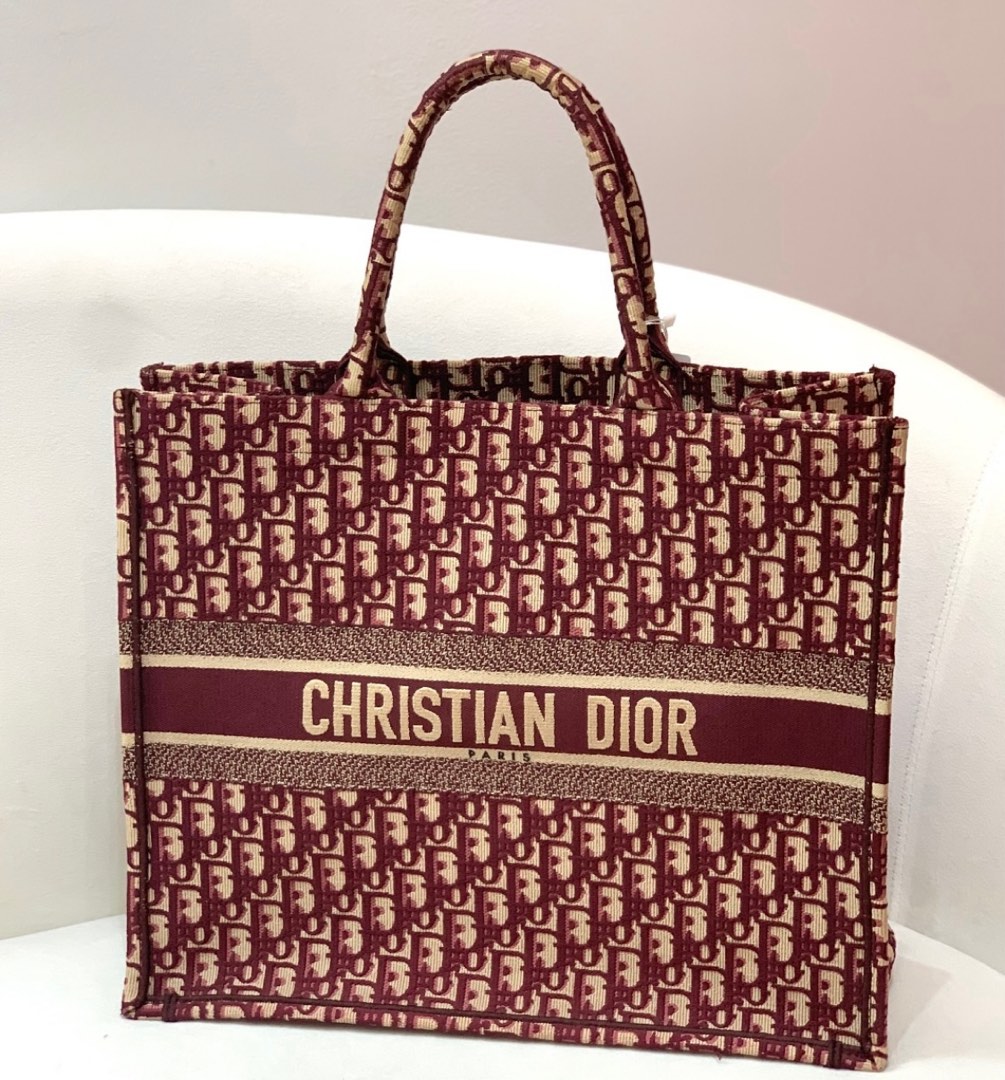 Christian dior tote bag red Clearance