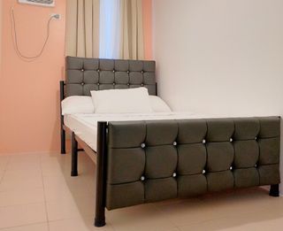 DOUBLE BED FRAME WITH HEAD BOARD