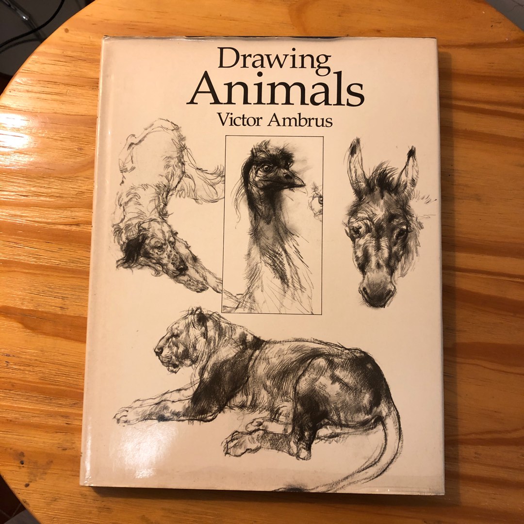 Drawing Animals - Victor Ambrus, 興趣及遊戲, 書本& 文具, 雜誌及 