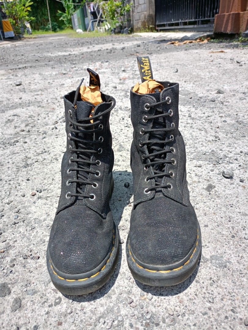 Black glitter pascal dr martens online