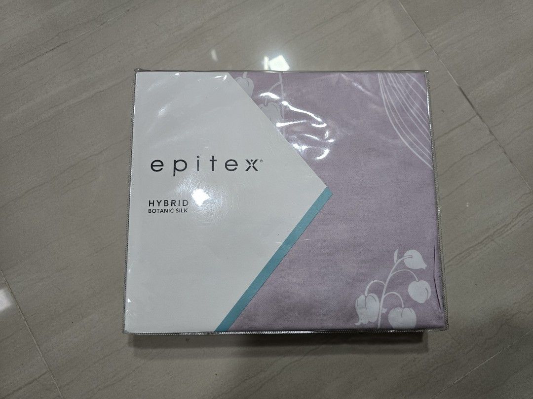 Epitex Hybrid Botanic Silk Pink Bell King Fitted Sheet Set (Tencel) (Category: Bedding & Towels) located in Singapore. Submitted by tkg (Listing ID 1296955506, Image 1). Description: Brand new. Tread count 1200.