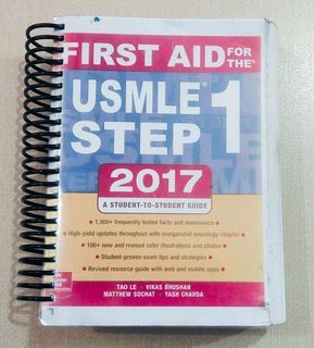 First Aid for the USMLE Step 1 - 2017 Spring Bound