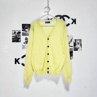 Fred perry neon cardigan