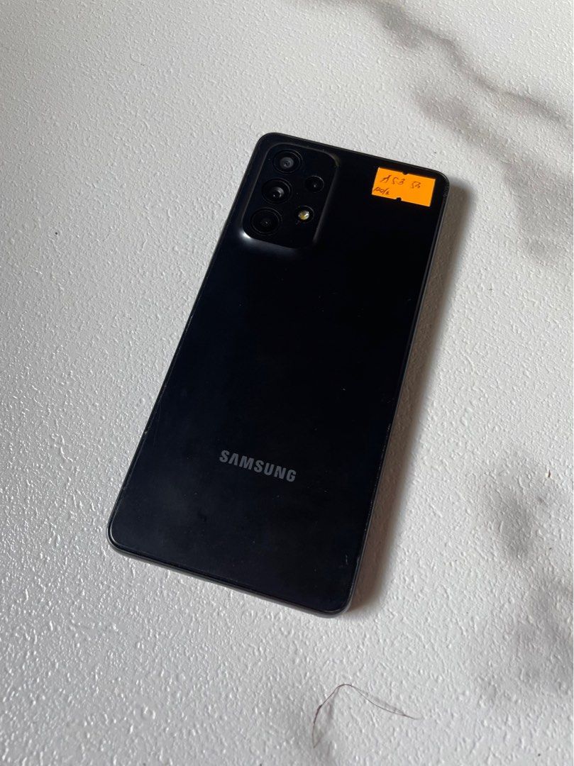 Galaxy A53 5g 128gb 8g ram (Category: Samsung) located in San Juan City. Submitted by tanexsulla42 (Listing ID 1297009813, Image 2). Description: We accept trade in Credit card / Home Credit Shipping Meet ups / Delivery Fb page: Ashley & Lyn.