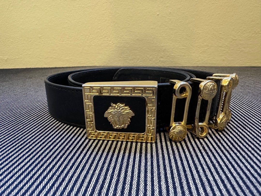 Versace womens belt outlet