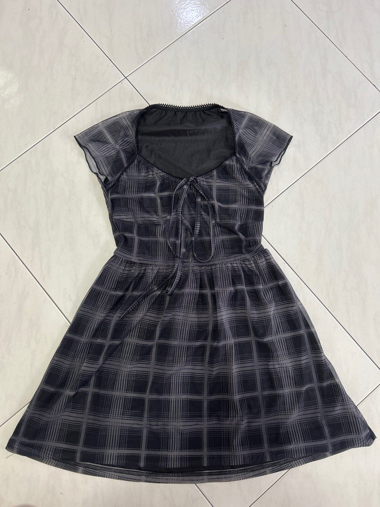 Grunge babydoll dress
