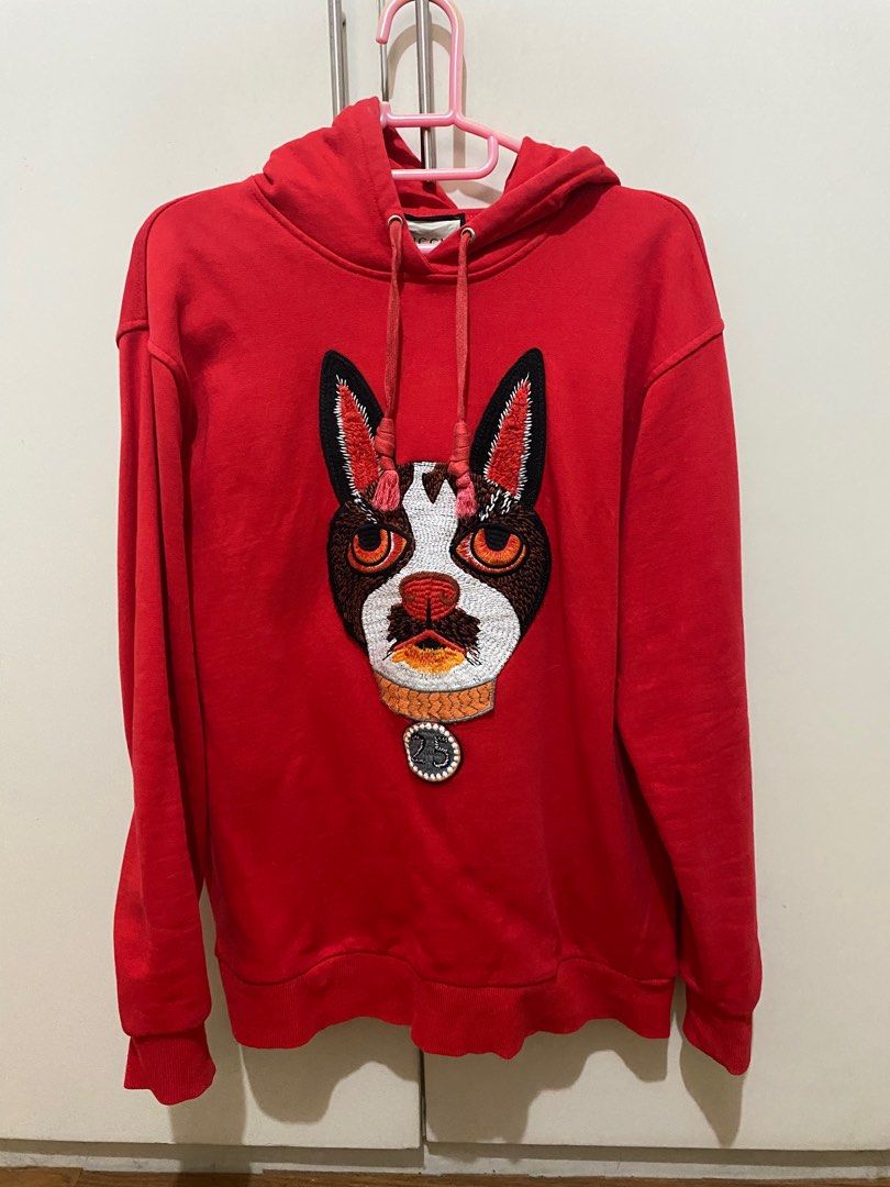 Gucci dog hoodie top