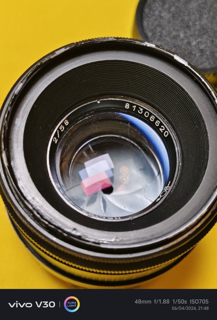 Helios 44-2 serial number 81306620, Photography, Lens & Kits on Carousell