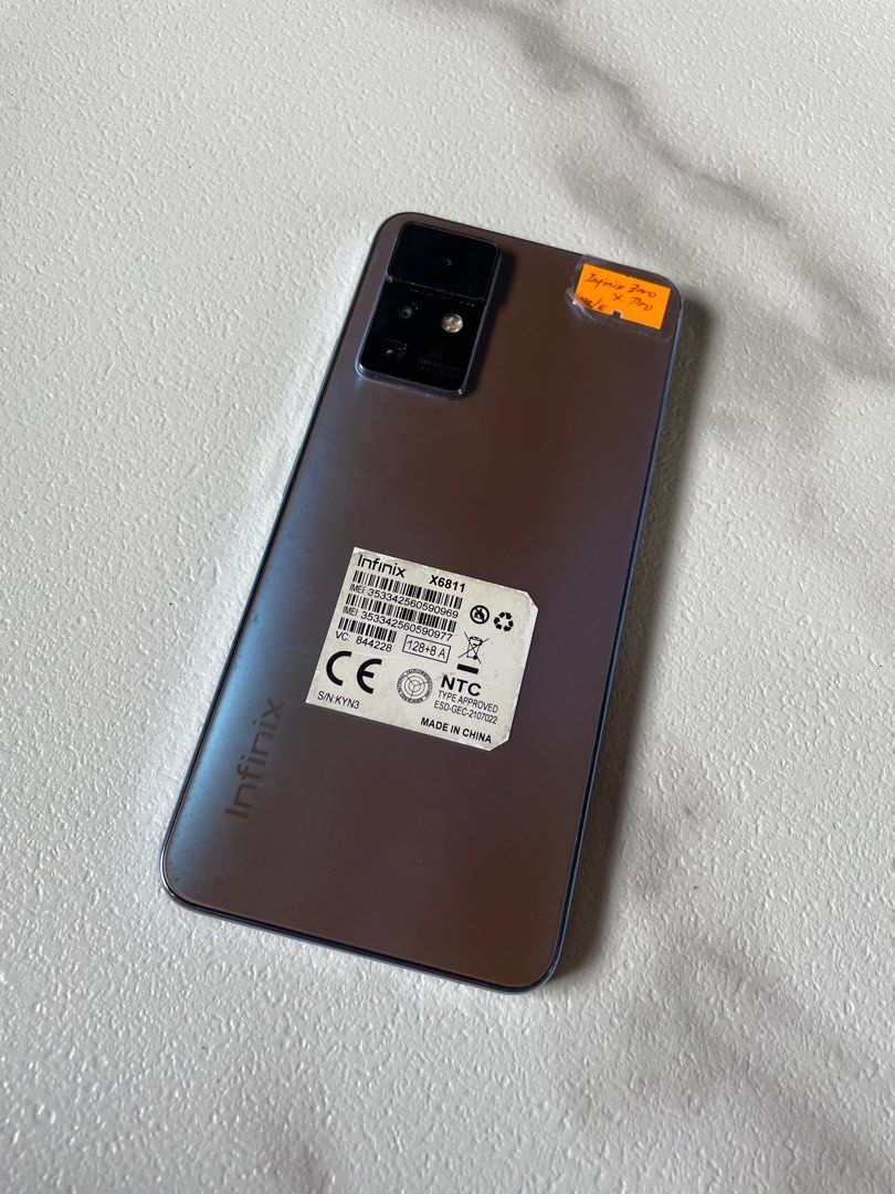Infinix Zero X Pro 128gb 8g ram (Category: Other Mobile & Gadget Accessories) located in San Juan City. Submitted by tanexsulla42 (Listing ID 1297004290, Image 3). Description: We accept trade in Credit card / Home Credit Shipping Meet ups / Delivery Fb page: Ashley & Lyn.