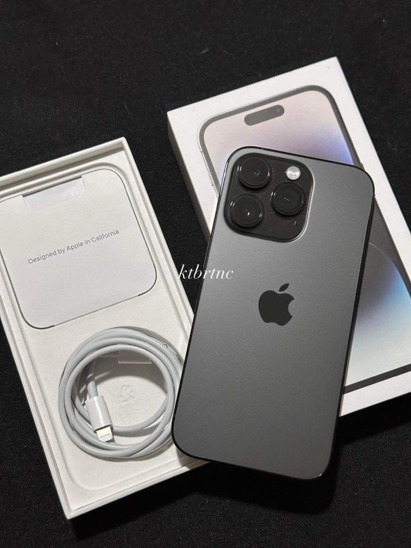 Iphone 14 Pro 128gb (Category: iPhone 14 Series) located in Cavite. Submitted by katbritani92264 (Listing ID 1296993227, Image 1). Description: Months old iPhone 14 Pro 128 GB Factory Unlocked NTC Spaceblack •Months old only, good as new •Warranty until September 25, 2024 •100% battery health •Smooth, no dents, no issues Complete original package (box same imei, cord, manuals) Free tempered glass Free case 46990 Price slightly negotiable.