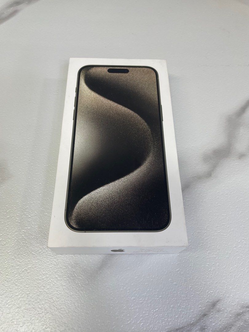 Iphone 15 Pro Max 512gb Black Titanium (Category: iPhone 15 Series) located in San Juan City. Submitted by tanexsulla42 (Listing ID 1296994584, Image 3). Description: We accept trade in Credit card / Home Credit Shipping Meet ups / Delivery Fb page: Ashley & Lyn.