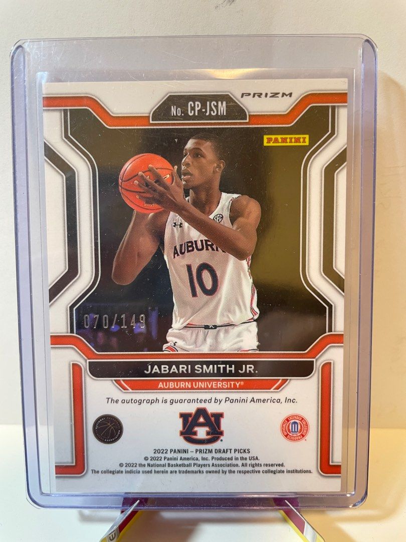 数量は多】 Jabari Smith Jr impeccable RC auto /49