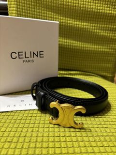 Japan Preloved Celine Black belt