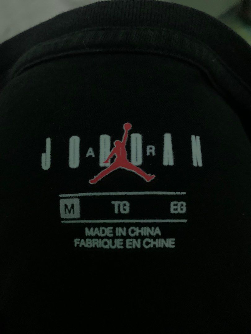 Jordan Spell Out Tee (Category: Tshirts & Polo Shirts ) located in Cavite. Submitted by mcgars (Listing ID 1297032191, Image 3). Description: Excellent Condition 22x30 XL fit No Issue.