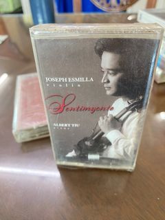 JOSEPH ESMILLA VIOLIN SENTINYENTE - Albert Tiu Piano - Original Vintage Rare Cassette Tape OPM Music
