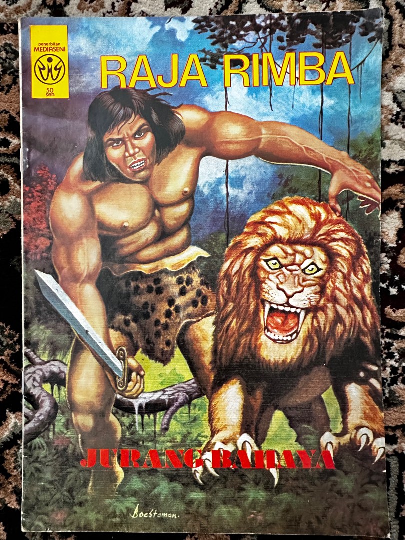 Raja Riman Komik Klasik Raja Rimba, Hobbies & Toys, Books & Magazines, Comics ...