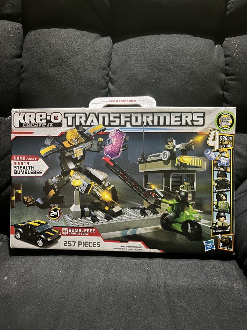 KRE-O Transformers Stealth Bumblebee set