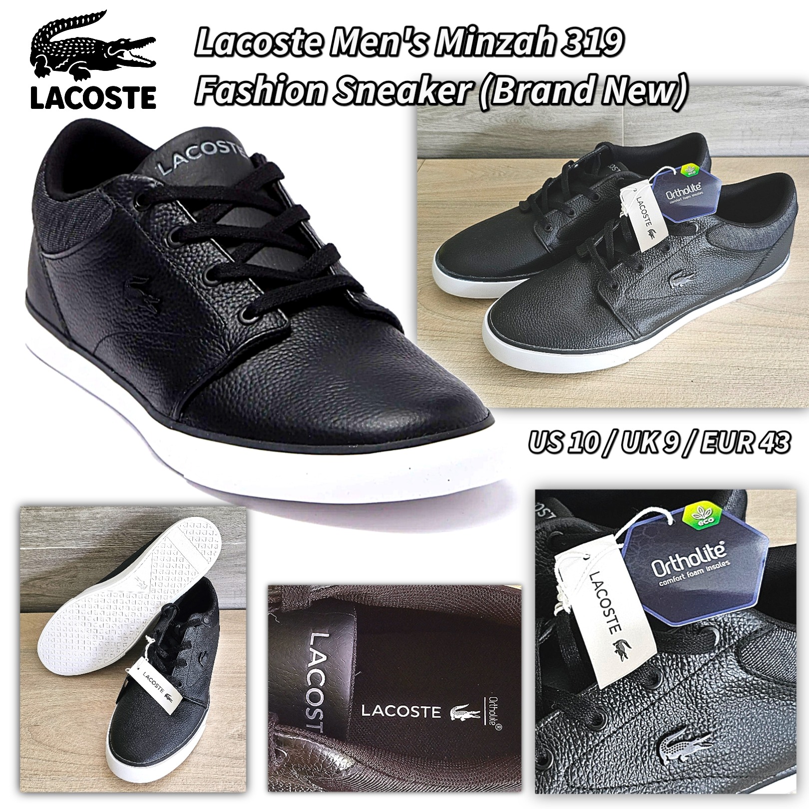 Lacoste Men s Minzah 319 Fashion Sneaker