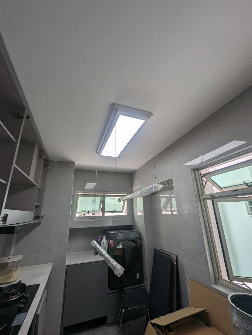 Laundry Rack Installer service, Furniture & Home Living, Lighting