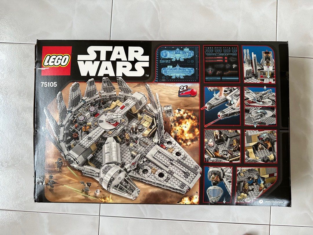 Lego 75105 star wars millennium falcon Hobbies Toys Toys Games on Carousell