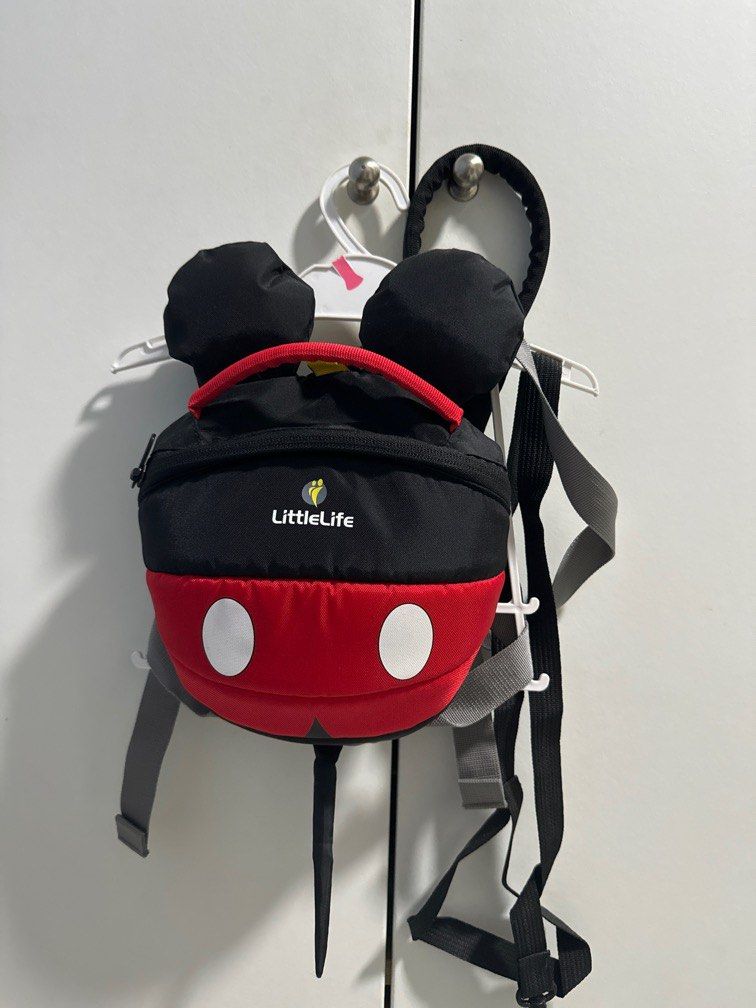 LittleLife Mickey Mouse Bag with Safety Reins