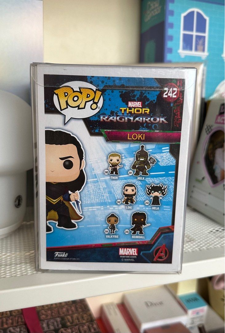 loki ragnarok funko pop - 242 (Category: Designer & Blind Box Toys) located in Las Pinas. Submitted by jamieowscloset (Listing ID 1296963195, Image 3). Description: noob mint condition actual pics posted !.