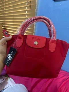 Longchamp Small Sling Bag - Red