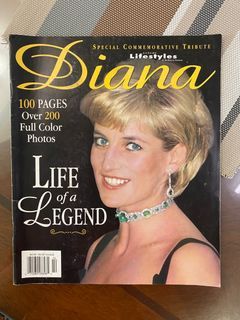 LUXURY LIFESTYLES OF THE RICH & FAMOUS COMMEMORATIVE TRIBUTE PRINCESS DIANA - Preloved Magazine - Life of a Legend - Good Condition Book