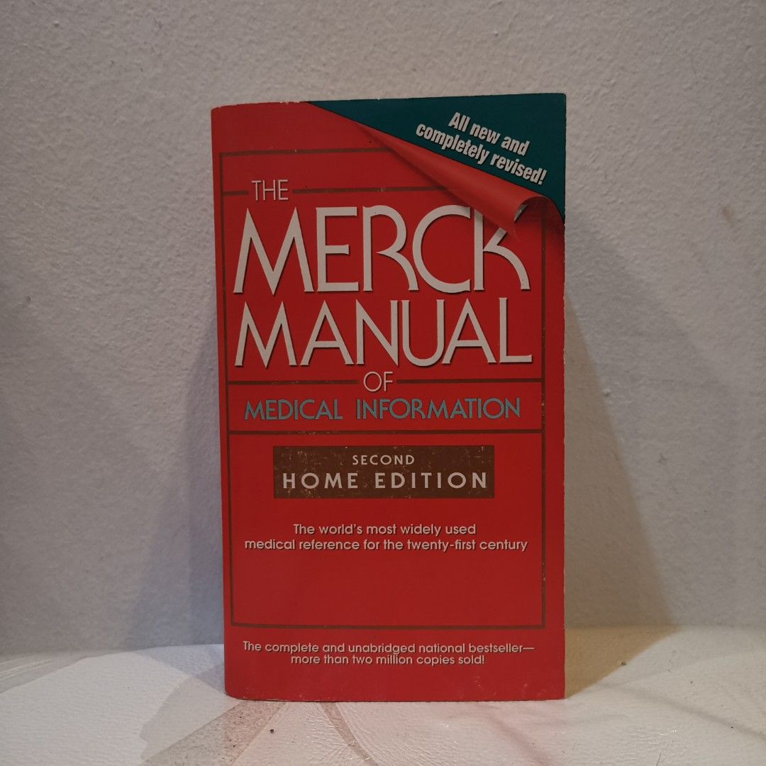 Merck manual of medical information hobbies toys books magazines