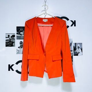 Miu miu orange blazer
