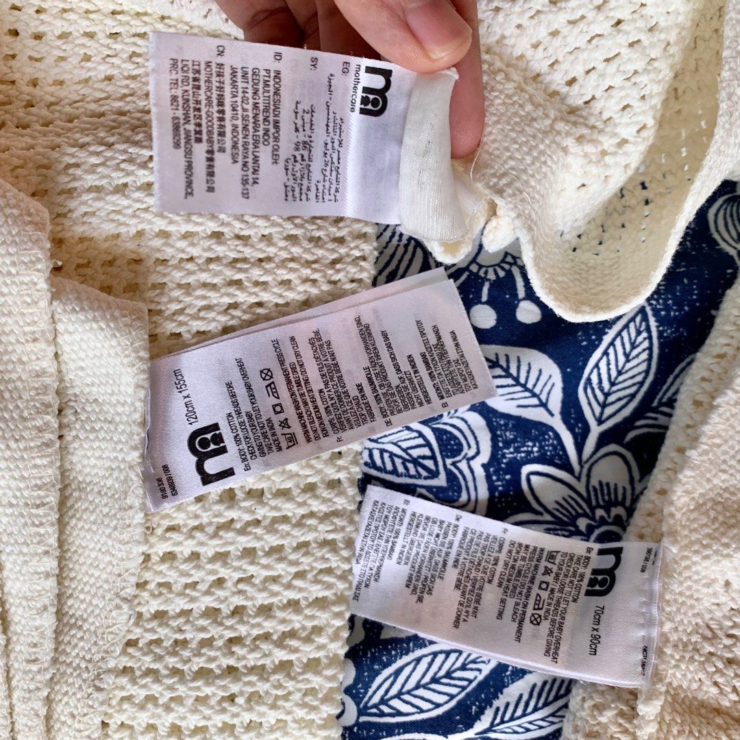 Mothercare Cellular Blankets in Cream Babies Kids Baby Nursery Kids Furniture Other Kids Furniture on Carousell