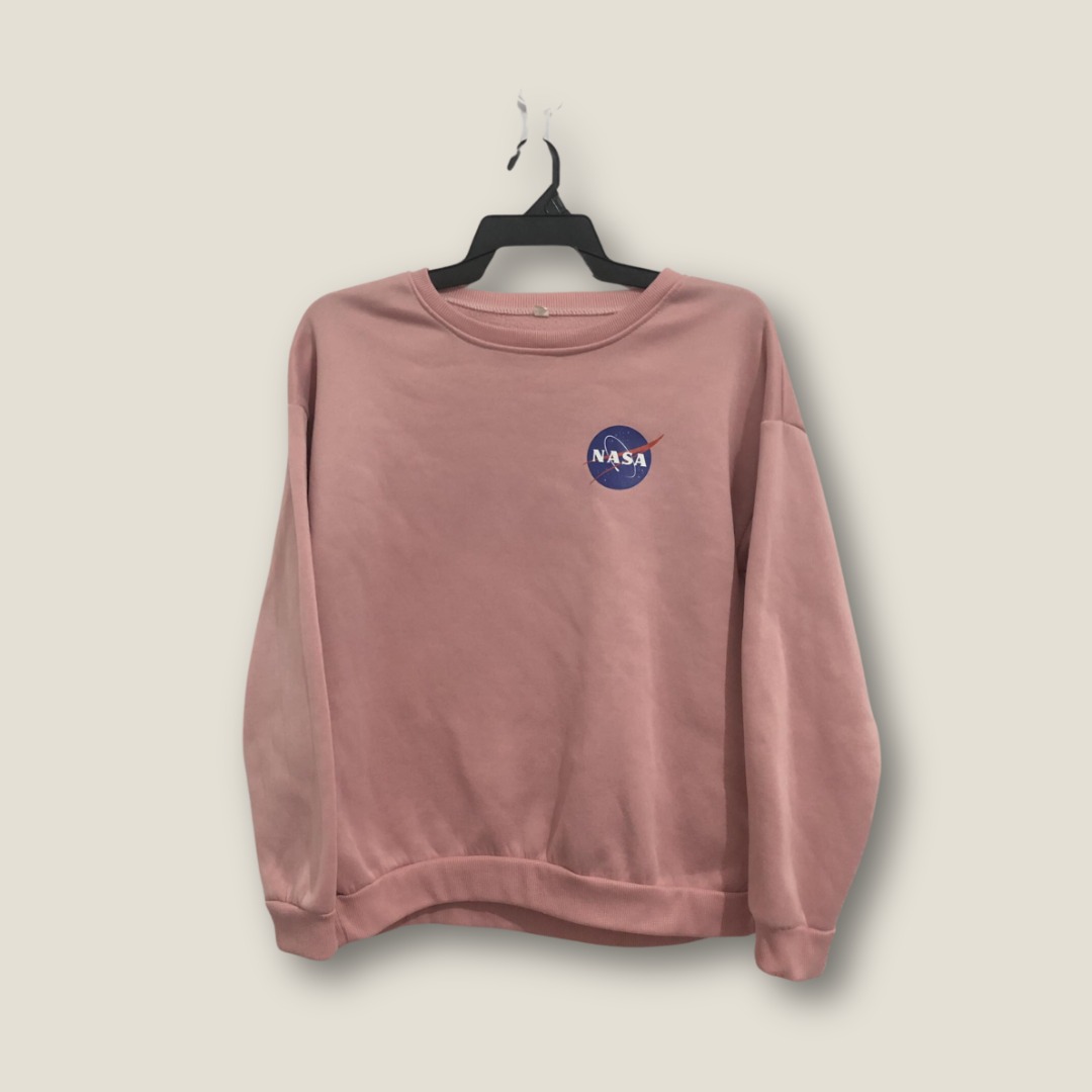 Pink nasa sweater new arrivals