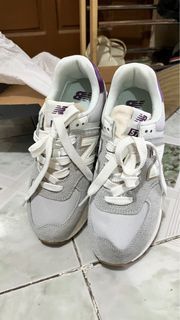 New Balance 574+ Grey/Purple